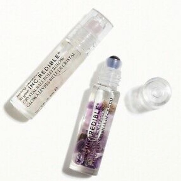 INC.REDIBLE Crystal Ball Rollergloss Duo Lip Gloss Nails, Inc. London - Picture 2 of 7